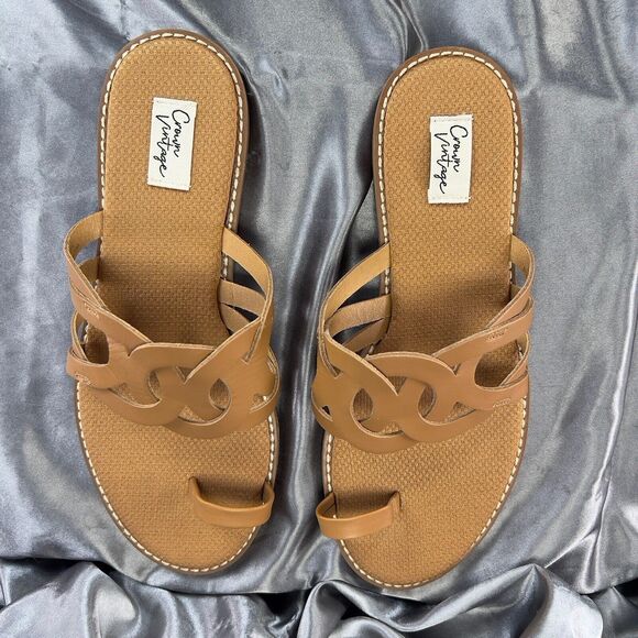 Crown Brown Women's Sandals - Picture 13 of 16